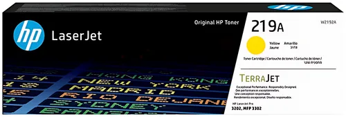 HP W2192A/219A Tonerkartusche gelb, 1.200 Seiten ISO/IEC 19798