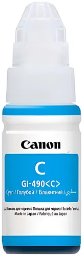 Canon 0664C001/GI-490C Tintenflasche cyan, 7.000 Seiten 70ml