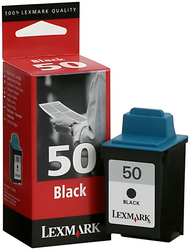 Lexmark 17G0050E/50 Druckkopfpatrone schwarz, 410 Seiten 22ml