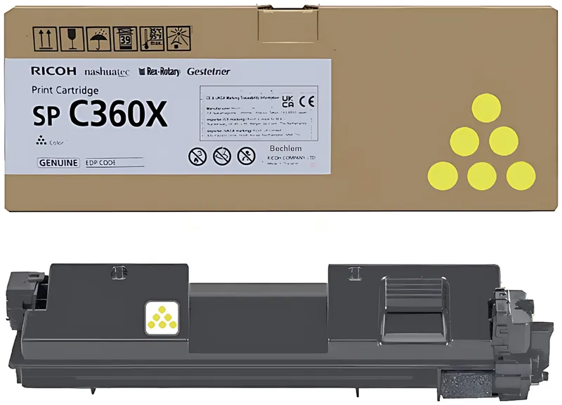Ricoh SPC360X Toner gelb