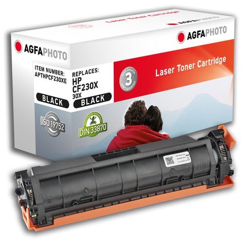 AgfaPhoto APTHPCF230XE Toner-Kit, 3.500 Seiten 140 Gramm (ersetzt HP 30X/CF230X)