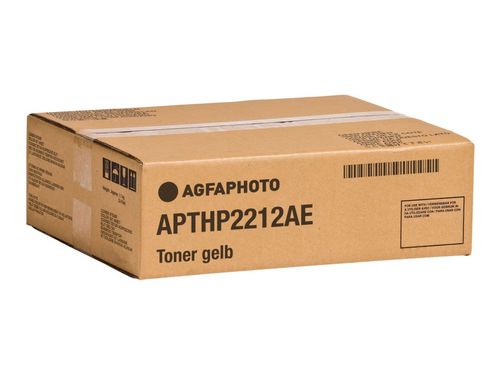 AgfaPhoto APTHP2212AE Tonerkartusche gelb, 1.250 Seiten 20 Gramm (ersetzt HP 207A/W2212A)