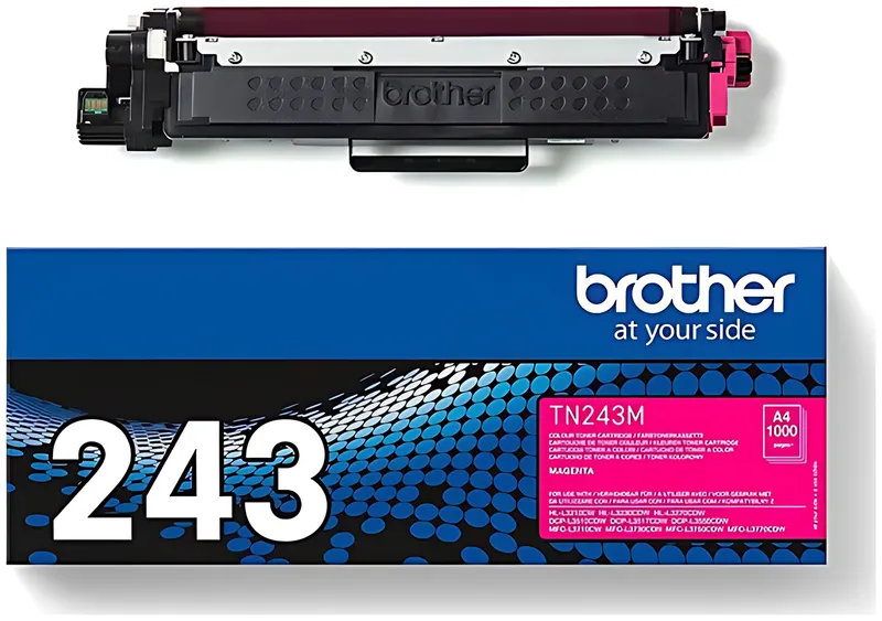 Brother TN-243M Toner-Kit magenta, 1.000 Seiten ISO/IEC 19752