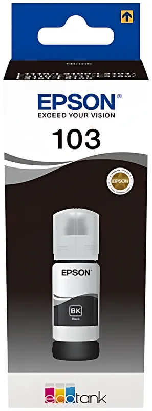 Epson C13T00S14A/103 Tintenflasche schwarz, 4.500 Seiten 70ml