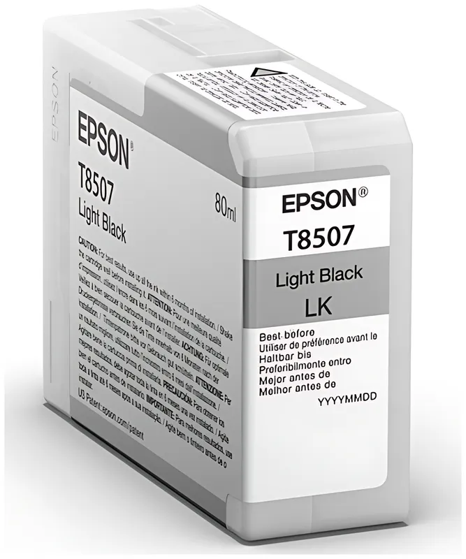 Epson C13T850700/T8507 Tintenpatrone schwarz hell 80ml