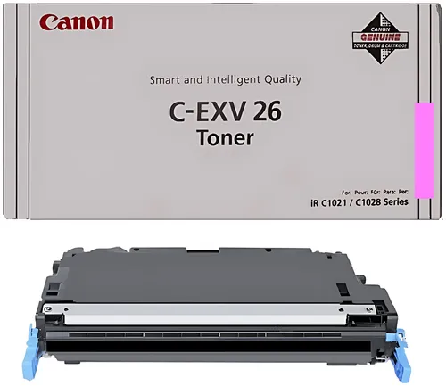 Canon 1658B006/C-EXV26 Tonerkartusche magenta, 6.000 Seiten/5%