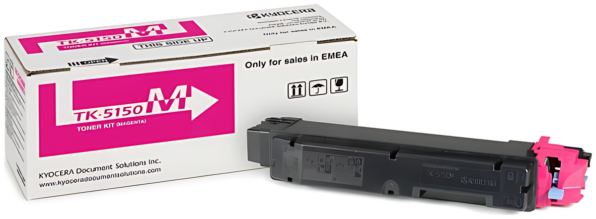 Kyocera 1T02NSBNL0/TK-5150M Toner-Kit magenta, 10.000 Seiten ISO/IEC 19798
