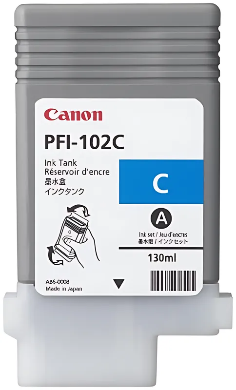 Canon 0896B001/PFI-102C Tintenpatrone cyan 130ml