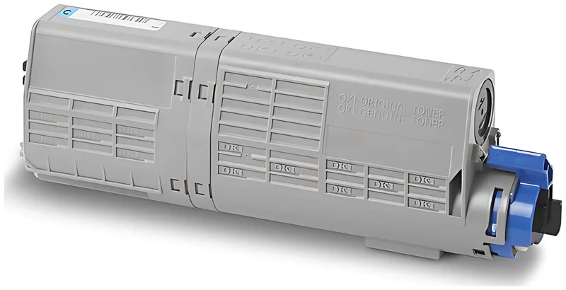 OKI 46490607 Toner-Kit cyan, 6.000 Seiten ISO/IEC 19798
