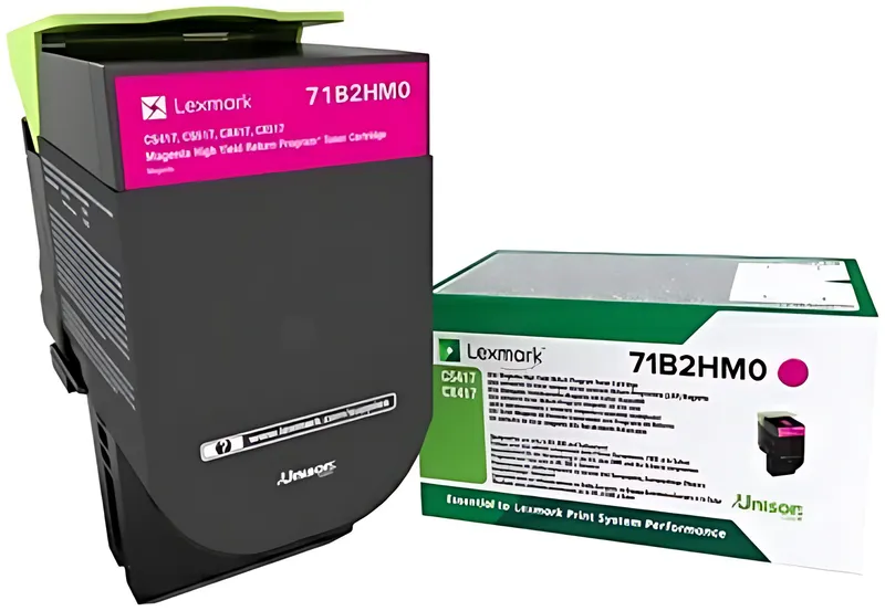 Lexmark 71B2HM0 Toner-Kit magenta return program, 3.500 Seiten ISO/IEC 19752