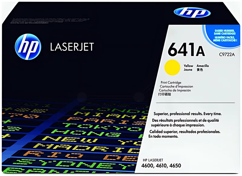 HP C9722A/641A Tonerkartusche gelb, 8.000 Seiten/5%