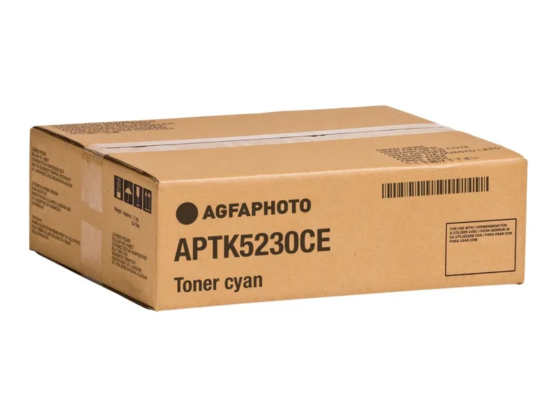 AgfaPhoto APTK5230CE Toner-Kit cyan, 2.200 Seiten (ersetzt Kyocera TK-5230C)