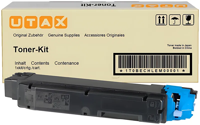 Utax 1T02NRCUT0/PK-5011C Toner-Kit cyan, 5.000 Seiten ISO/IEC 19798