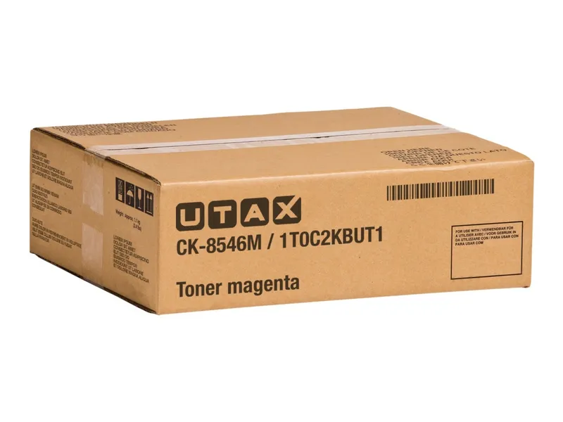Utax 1T0C2KBUT1/CK-8546M Toner-Kit magenta, 24.000 Seiten/5%