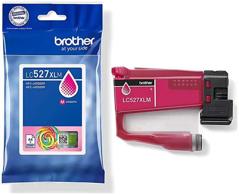 Brother LC-527XLM Tintenpatrone magenta High-Capacity, 2.000 Seiten ISO/IEC 19752