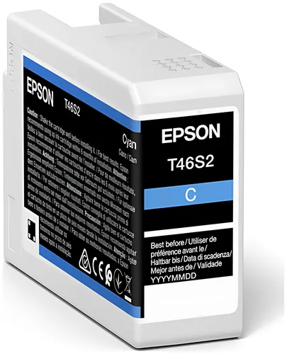 Epson C13T46S200/T46S2 Tintenpatrone cyan 25ml