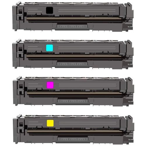 Kompatibel PRTHPCF540XRAINBOW Toner MultiPack Bk,C,M,Y VE=4 (ersetzt HP 203X/CF540X 203X/CF541X 203X/CF542X 203X/CF543X)