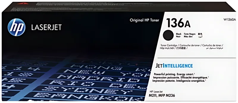 HP W1360A/136A Tonerkartusche schwarz, 1.100 Seiten ISO/IEC 19752