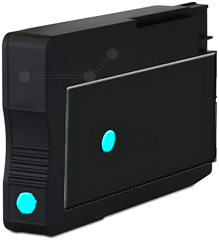 Kompatibel PRIHPCN050AE Tintenpatrone cyan, 950 Seiten (ersetzt HP 951)