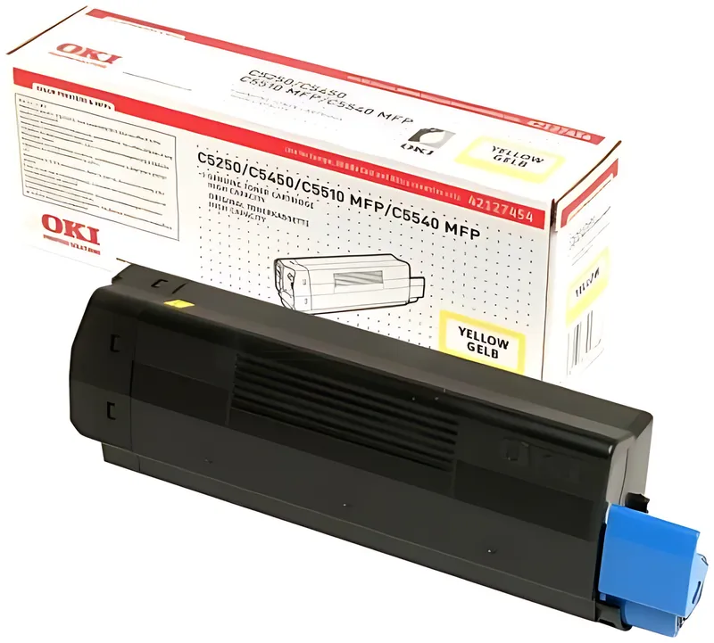 OKI 42127454 Toner gelb, 5.000 Seiten/5%