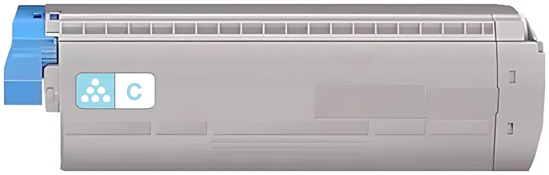 OKI 46443103 Toner-Kit cyan, 10.000 Seiten ISO/IEC 19798