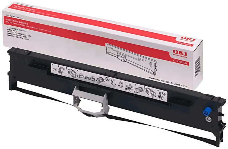 OKI 43503601 Nylonband schwarz, 4.000.000 Zeichen