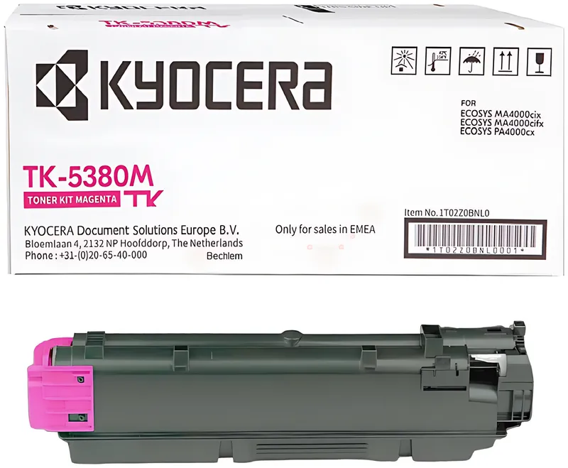 Kyocera 1T02Z0BNL0/TK-5380M Toner-Kit magenta, 10.000 Seiten ISO/IEC 19752