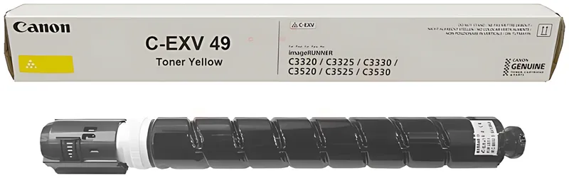 Canon 8527B002/C-EXV49 Toner gelb, 19.000 Seiten/5%