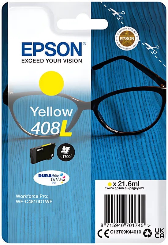 Epson 408L Tintenpatrone gelb