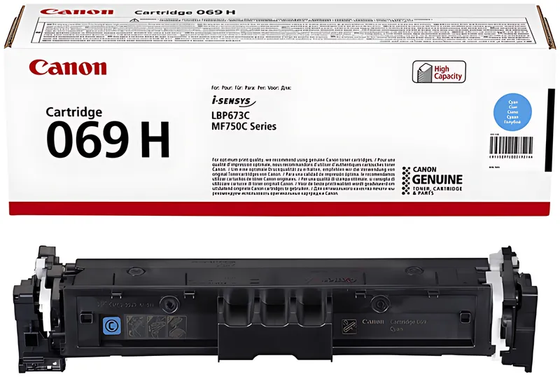 Canon 069H Cyan Toner