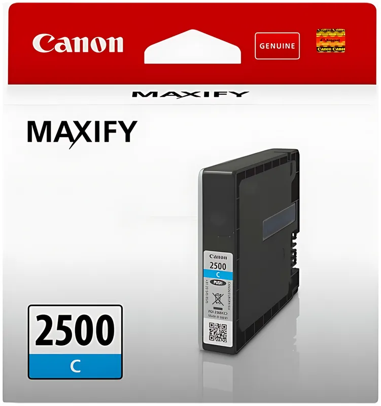 Canon 9301B001/PGI-2500C Tintenpatrone cyan, 700 Seiten 9,6ml