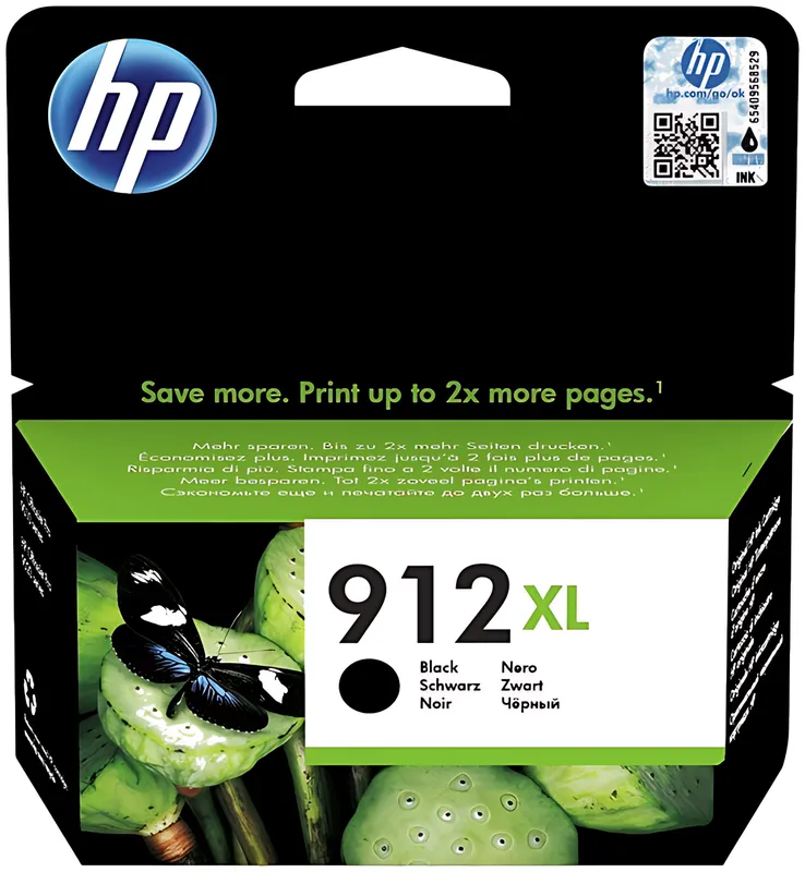 HP 3YL84AE/912XL Tintenpatrone schwarz High-Capacity, 825 Seiten 21.7ml