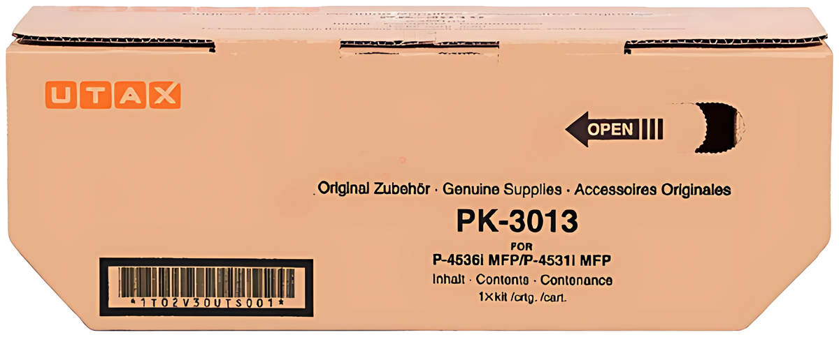 Utax 1T02V30UT0/PK-3013 Toner-Kit, 14.500 Seiten ISO/IEC 19752