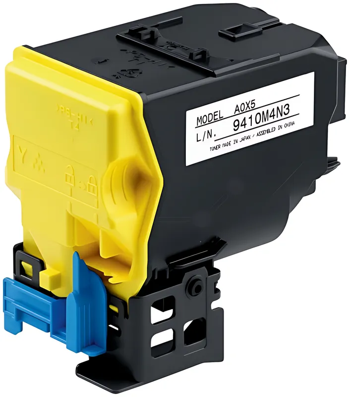 Konica Minolta A0X5254/TNP-50Y Toner gelb, 5.000 Seiten