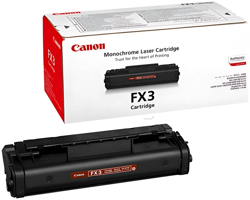 Canon 1557A003/FX-3 Tonerkartusche schwarz, 2.700 Seiten/5%