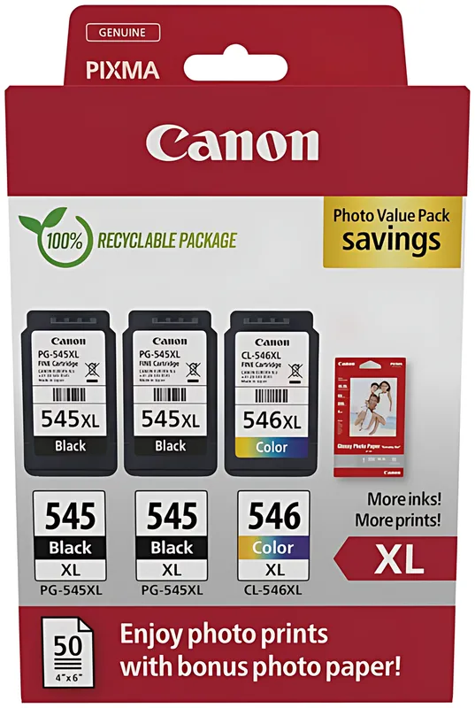 Canon PG-545XL+CL-546XL Premium Pack