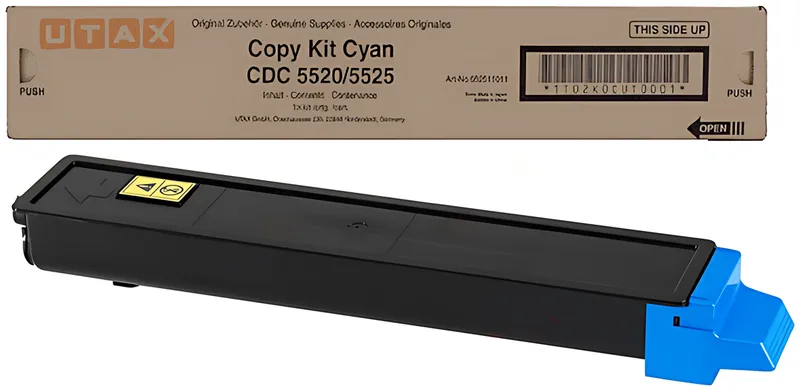 Utax 652511011 Toner cyan, 6.000 Seiten