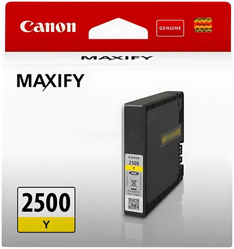 Canon 9303B001/PGI-2500Y Tintenpatrone gelb, 700 Seiten 9,6ml