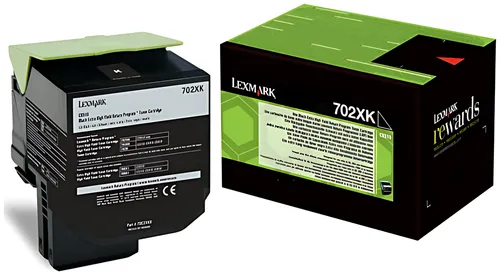 Lexmark 70C2XK0/702XK Toner-Kit schwarz extra High-Capacity return program, 8.000 Seiten ISO/IEC 19798