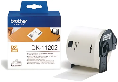 Brother DK-11202 DirectLabel Etiketten 62mm x 100mm 300
