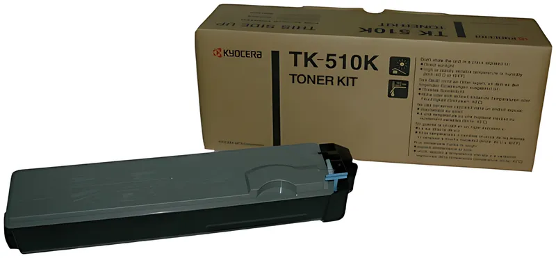Kyocera 1T02F30EU0/TK-510K Toner-Kit schwarz, 8.000 Seiten/5%