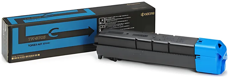 Kyocera 1T02K9CNL0/TK-8705C Toner-Kit cyan, 30.000 Seiten ISO/IEC 19798