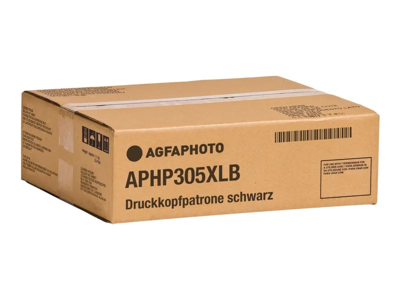 AgfaPhoto APHP305XLB Druckkopfpatrone schwarz, 240 Seiten (ersetzt HP 305XL)