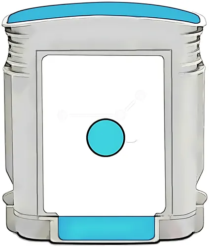 Kompatibel PRIHPC4907AE Tintenpatrone cyan, 1.400 Seiten (ersetzt HP 940XL)