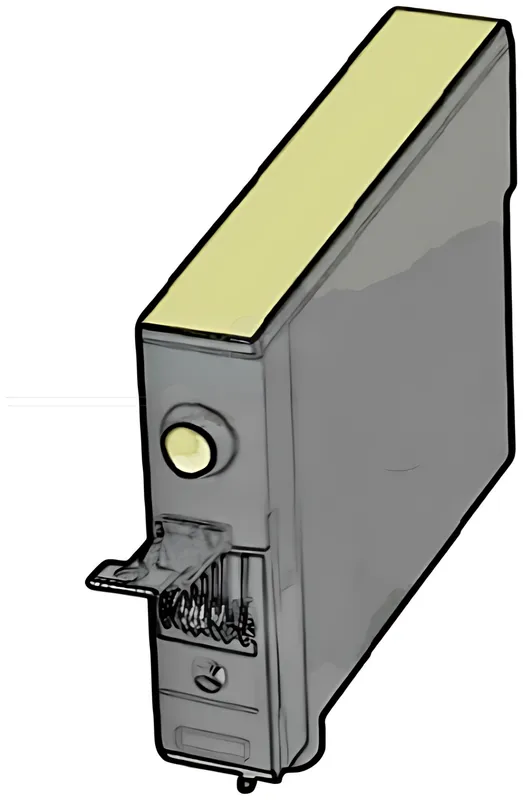 Kompatibel PRIET0714 Tintenpatrone gelb, 415 Seiten 6.2ml (ersetzt Epson T0714)