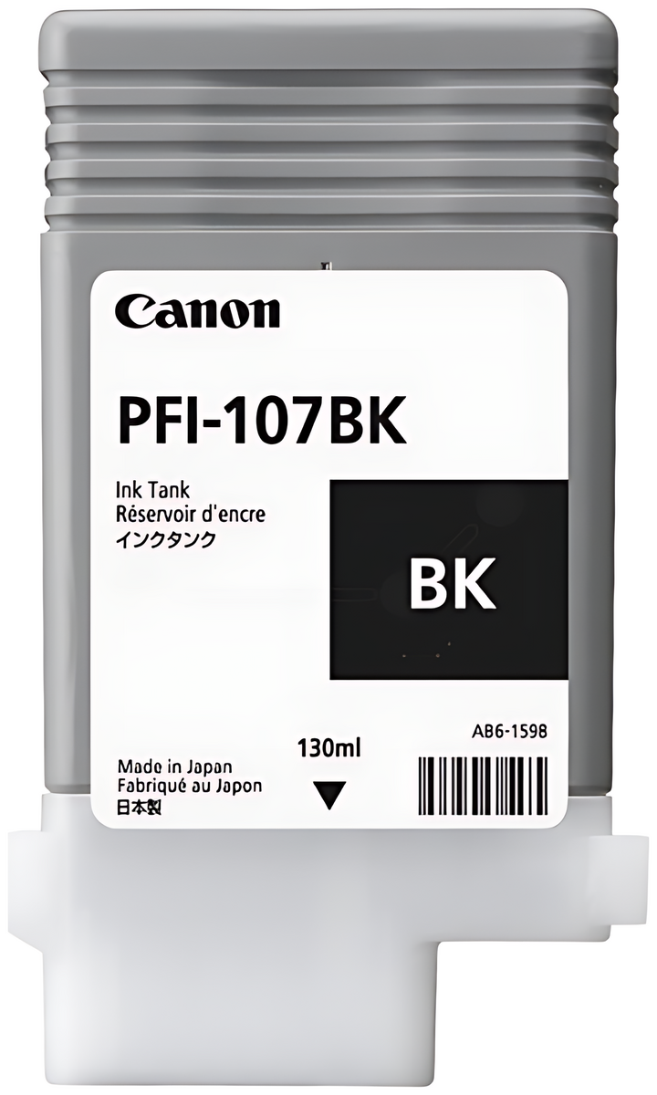 Canon 6705B001/PFI-107BK Tintenpatrone schwarz 130ml