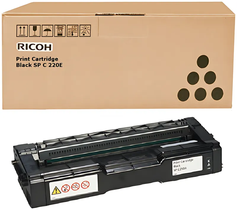 Ricoh 407543 Toner schwarz, 2.000 Seiten ISO/IEC 19798