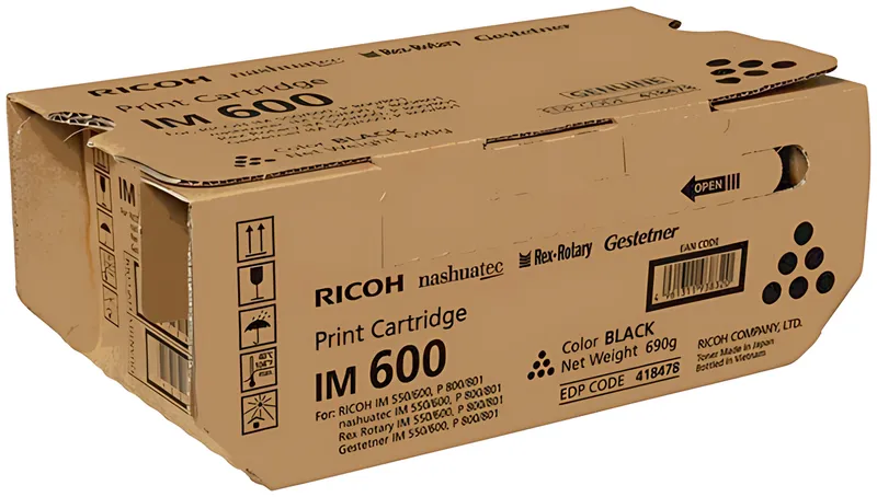 Ricoh 418478/IM600 Toner-Kit, 25.500 Seiten ISO/IEC 19752