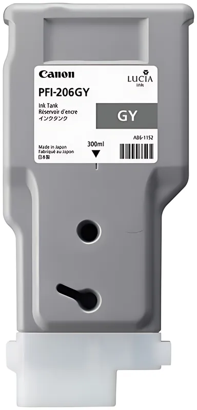 Canon 5312B001/PFI-206GY Tintenpatrone grau 300ml