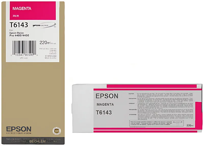 Epson C13T614300/T6143 Tintenpatrone magenta 220ml